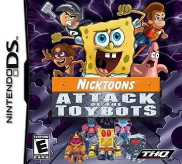 Nicktoons - Attack of the Toybots (USA) box cover front